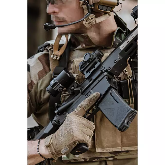 [Zestaw] Powiększalnik Maverick Gen3 3x22 Magnifier MIL [Vector Optics] + Montaż 21mm pod kolimator Maverick [Vector Optics] + Celownik kolimatorowy Maverick Gen3 1x22 MIL - Black [Vector Optics]