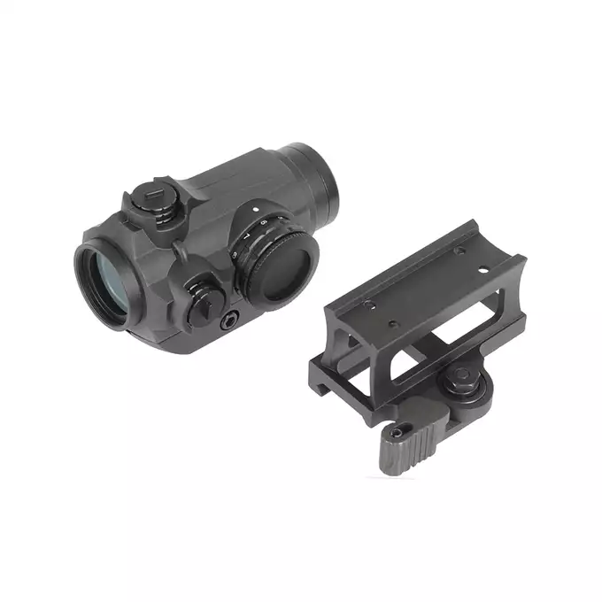 [Zestaw] Powiększalnik Maverick Gen3 3x22 Magnifier MIL [Vector Optics] + Montaż 21mm pod kolimator Maverick [Vector Optics] + Celownik kolimatorowy Maverick Gen3 1x22 MIL - Black [Vector Optics]
