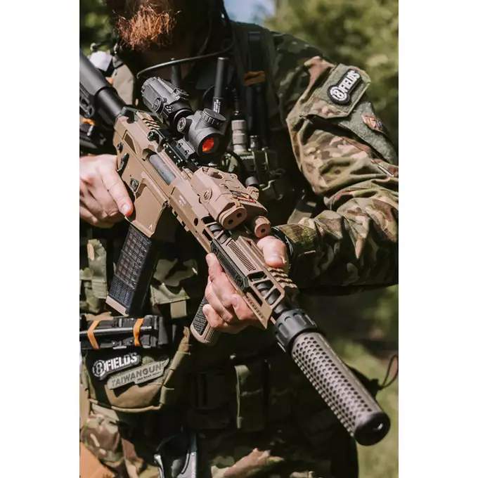 [Zestaw] Powiększalnik Maverick Gen3 3x22 Magnifier MIL [Vector Optics] + Celownik kolimatorowy Maverick Gen2 1x22 - Black [Vector Optics]