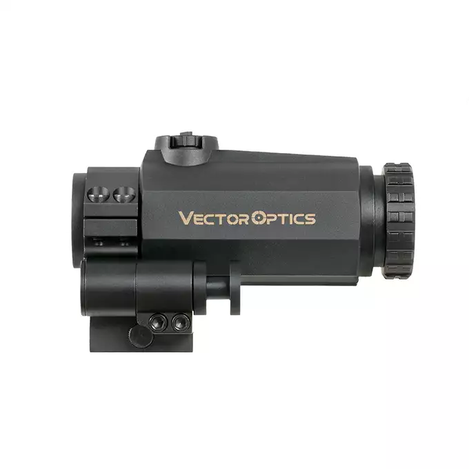 [Zestaw] Powiększalnik Maverick Gen3 3x22 Magnifier MIL [Vector Optics] + Montaż 21mm pod kolimator Maverick [Vector Optics] + Celownik kolimatorowy Maverick Gen3 1x22 MIL - Dark Earth [Vector Optics]