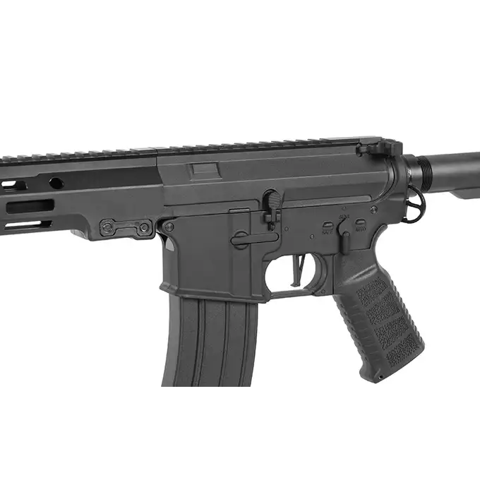 WE07 AR15 Airsoft z 30RPS i Eshooter ETU [WELLPRO]