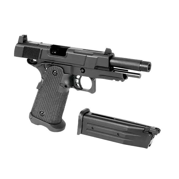 [Zestaw] R504 - Black [Army Armament] + Magazynek do R601 JW3 TTI Combat Master, R614 JW4 Pit Viper [Army Armament]