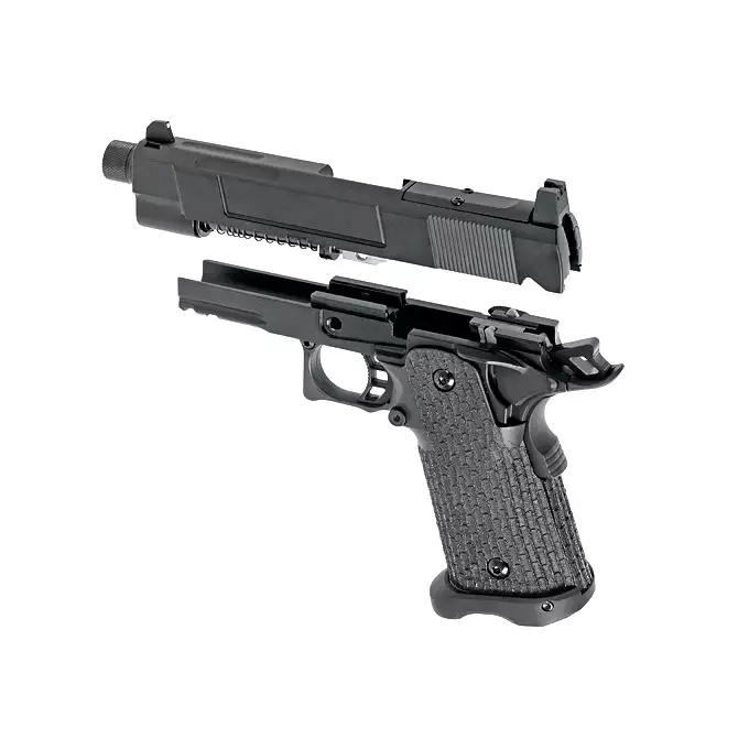 [Zestaw] R504 - Black [Army Armament] + Magazynek do R601 JW3 TTI Combat Master, R614 JW4 Pit Viper [Army Armament]