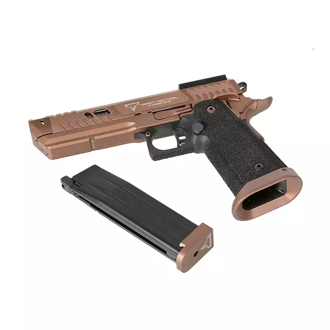 [Zestaw] R615-1 TTI Sand Viper (upgraded version) [Army Armament] + Magazynek 28 kulek do R615 TTI Sand Viper [Army Armament]
