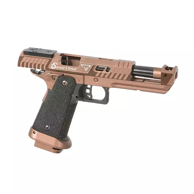 [Zestaw] R615-1 TTI Sand Viper (upgraded version) [Army Armament] + Magazynek 28 kulek do R615 TTI Sand Viper [Army Armament]