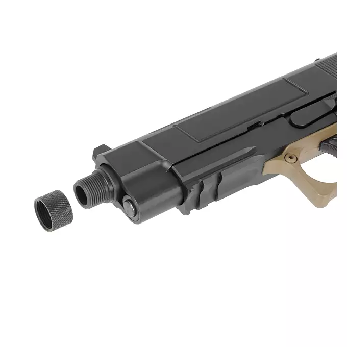 [Zestaw] R504 - Tan [Army Armament] + Magazynek do R601 JW3 TTI Combat Master, R614 JW4 Pit Viper [Army Armament]