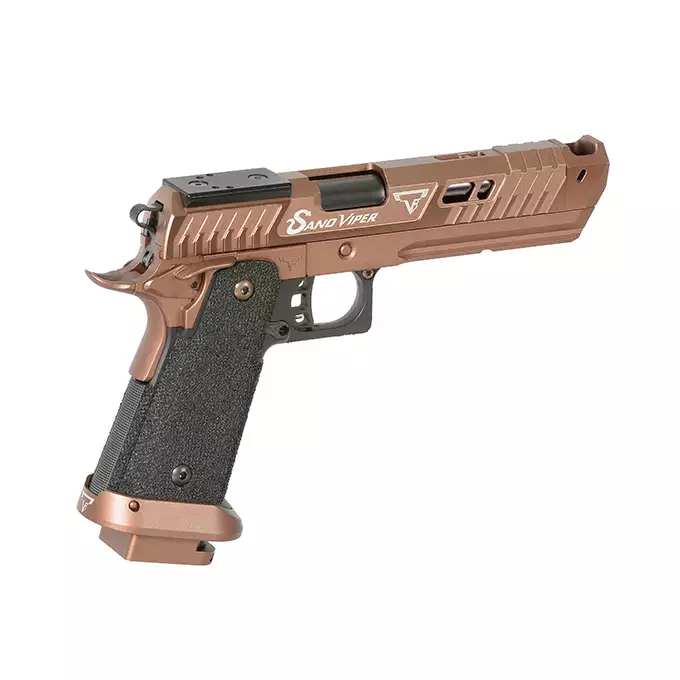 [Zestaw] R615-1 TTI Sand Viper (upgraded version) [Army Armament] + Magazynek 28 kulek do R615 TTI Sand Viper [Army Armament]