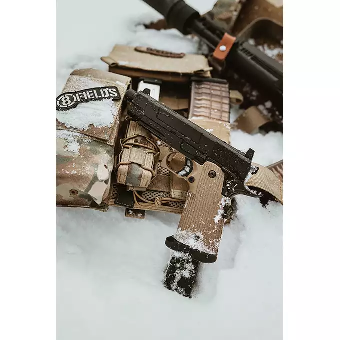 [Zestaw] R504 - Tan [Army Armament] + Magazynek do R601 JW3 TTI Combat Master, R614 JW4 Pit Viper [JAG Arms]