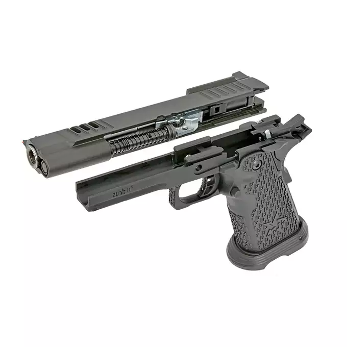 Set] STACCATO 2011 XL pistol replica Licensed By EMG - Black