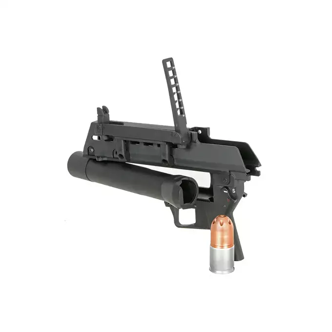 [Zestaw] Replika Niemieckiego Granatnika Do G36 - BK [S&amp;T] + Zestaw 3 granatów 40MM na 70 kulek [S&amp;T]