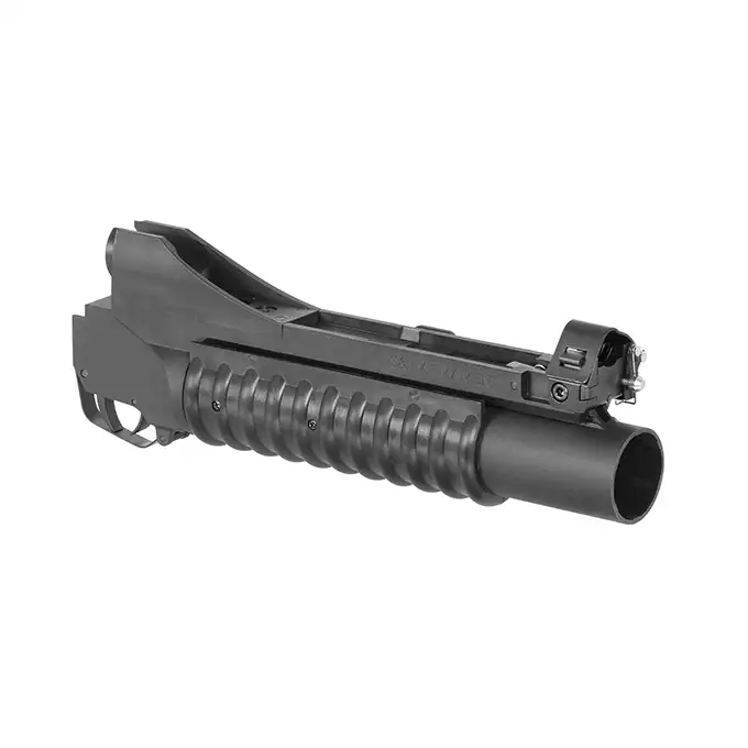 [Zestaw] Replika Amerykańskiego Granatnika 9" Leightweight - Black [S&amp;T] + Zestaw 3 granatów 40MM na 70 kulek [S&amp;T]