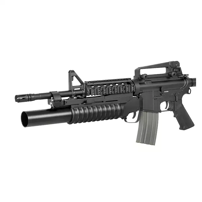 [Set] American 40mm under-barrel 12" grenade launcher replica [Bell] + 18rd 40mm Grenade [Double Bell]