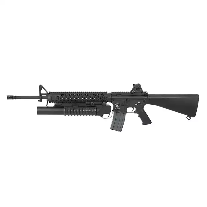 [Set] American 40mm under-barrel 12" grenade launcher replica [Bell] + 18rd 40mm Grenade [Double Bell]