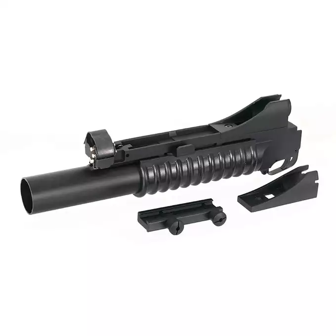 [Set] American 40mm under-barrel 12" grenade launcher replica [Bell] + 18rd 40mm Grenade [Double Bell]