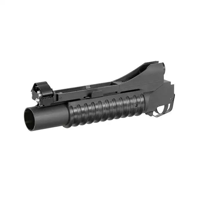[Zestaw] Replika Amerykańskiego Granatnika 9" Leightweight - Black [S&amp;T] + Zestaw 3 granatów 40MM na 70 kulek [S&amp;T]