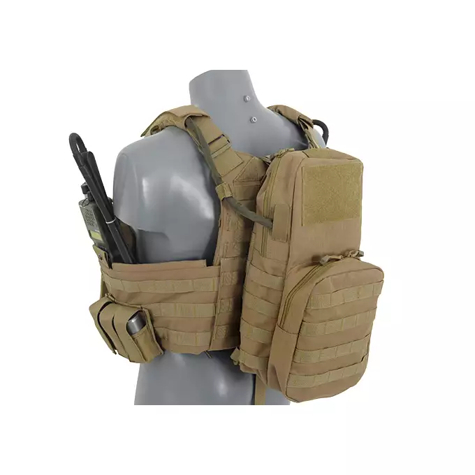 Sac d'hydratation tactique MOLLE 3L - Coyote [8FIELDS]