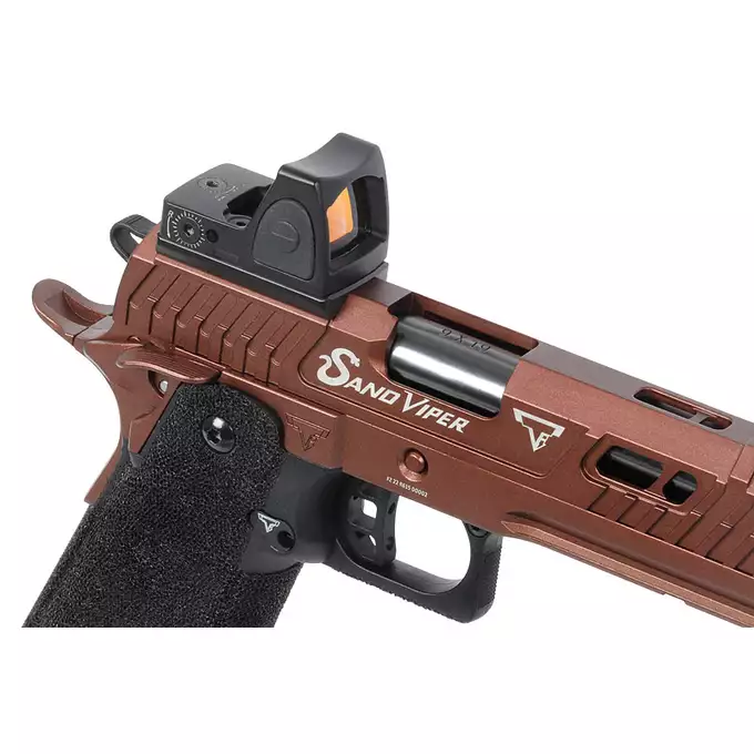 [Zestaw] Replika R615 TTI Sand Viper [Army Armament] + Celownik kolimatorowy V3 1x22 - black [Vector Optics]