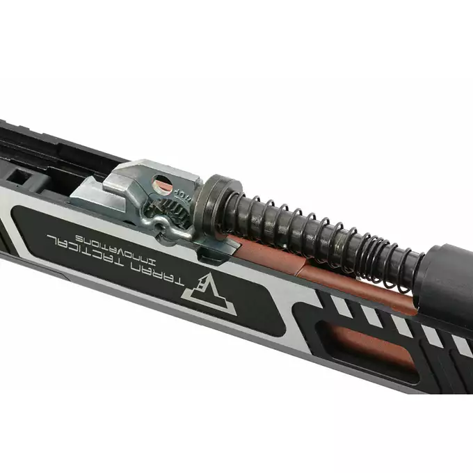 [Zestaw] Replika pistoletu TTI Combat Master Alpha (upgraded version) - Black [JAG Arms] + Celownik kolimatorowy V3 1x22 - black [Vector Optics]