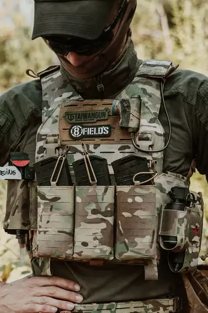 Buckle-Up Laser Cut Plate Carrier - MultiCam Cordura [8FIELDS PREMIUM]