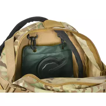 Tactical backpack with helmet pocket - BLACK [8FIELDS]