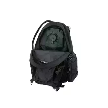 Tactical backpack with helmet pocket - BLACK [8FIELDS]