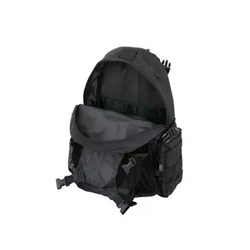 Tactical backpack with helmet pocket - BLACK [8FIELDS]