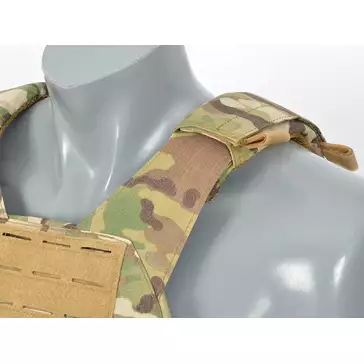 Kamizelka Taktyczna Buckle-Up Laser Cut Plate Carrier - MultiCam Cordura [8FIELDS PREMIUM]