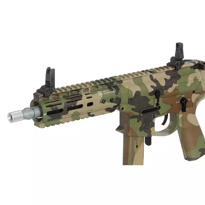 [Zestaw] Replika pistoletu Noveske Space Invader - Woodland [EMG] + Magazynek mid-cap 48 kulek do Noveske Space Invader [EMG]