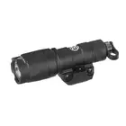 [Zestaw] Taktyczna latarka v300 - black [WADSN] + Montaż pod Włącznik Żelowy AN/PEQ -  Picatinni [WADSN]
