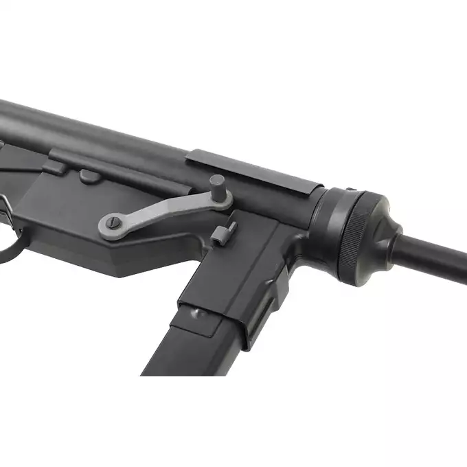 [Zestaw] Replika pistoletu maszynowego M3 [ICS] + Magazynek na 140 kulki do repliki M3 Grease Gun [ICS]