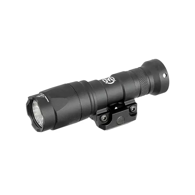 [Zestaw] Taktyczna latarka M300A Mini Scout 280lm LED - black [WADSN] + Montaż pod Włącznik Żelowy AN/PEQ -  Picatinni [WADSN]