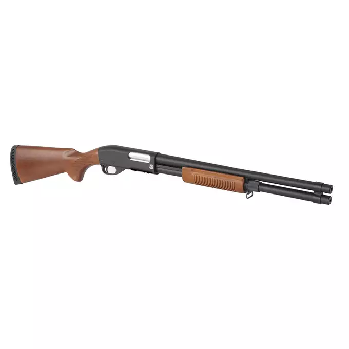 [Zestaw] Replika strzelby ST870 Long - Real Wood [S&amp;T] + Zestaw 5 magazynków do repliki strzelby ST870 [S&amp;T]