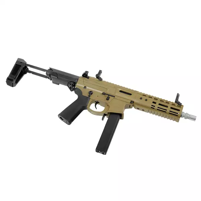 [Zestaw] Noveske Space Invader Pistol - Dark Earth [EMG] + Magazynek mid-cap 48 kulek do Noveske Space Invader [EMG]