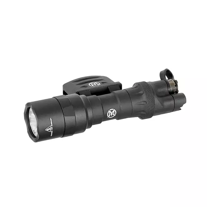 [Zestaw] Taktyczna latarka M322 Scout LED - Black [WADSN] + Włącznik chwilowy do Latarek - Picatinny - Black [WADSN]