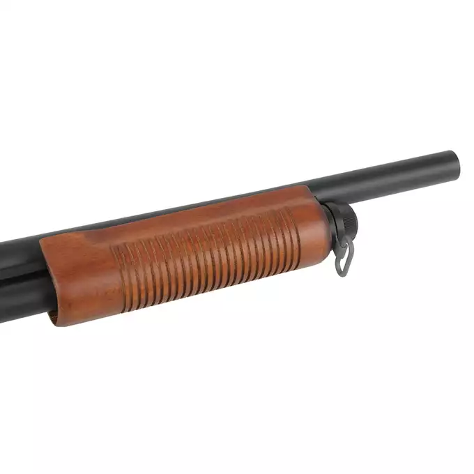 [Zestaw] Replika strzelby ST870 Middle - Real Wood [S&amp;T] + Zestaw 5 magazynków do repliki strzelby ST870 [S&amp;T]