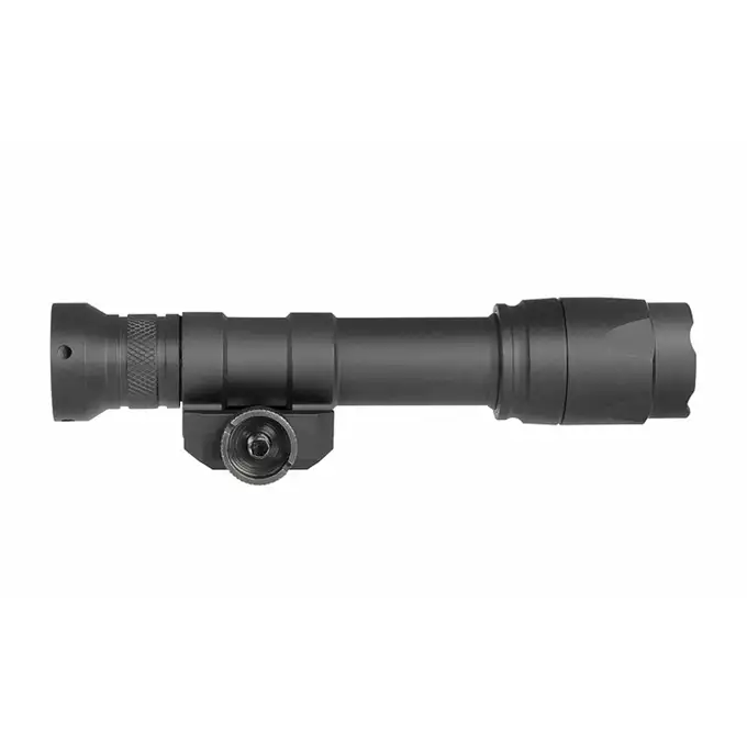 [Zestaw] Latarka LED 200 lumenów - Black [Element] + Włącznik chwilowy do latarki - black [WADSN]