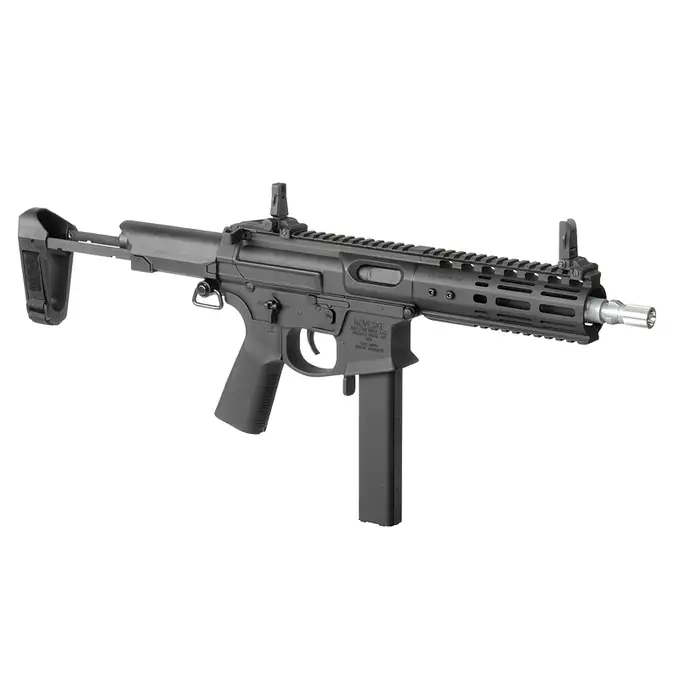 [Zestaw] Noveske Space Invader Pistol - Black [EMG] + Magazynek mid-cap 48 kulek do Noveske Space Invader [EMG]