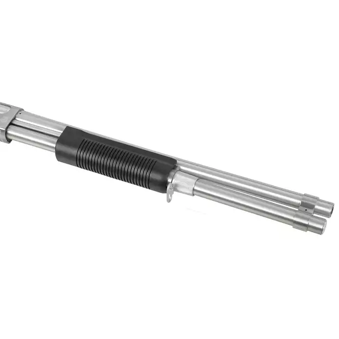 [Zestaw] Replika strzelby ST870 Long - Silver/Black [S&amp;T] + Zestaw 5 magazynków do repliki strzelby ST870 [S&amp;T]