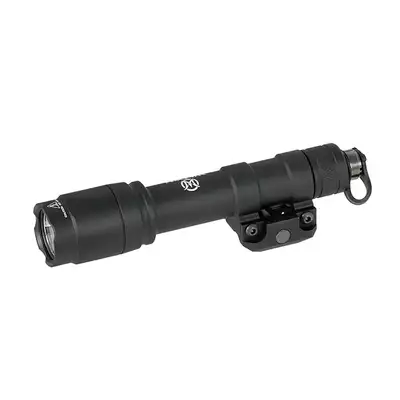 [Zestaw] Taktyczna latarka v600 - black [WADSN] + Panel montażowy pod włącznik żelowy Latarki - Black [WADSN]