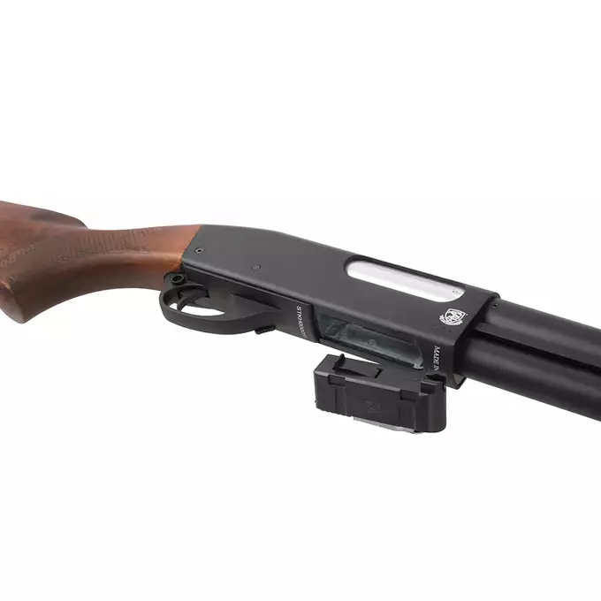 [Zestaw] Replika strzelby ST870 Middle - Real Wood [S&amp;T] + Zestaw 5 magazynków do repliki strzelby ST870 [S&amp;T]