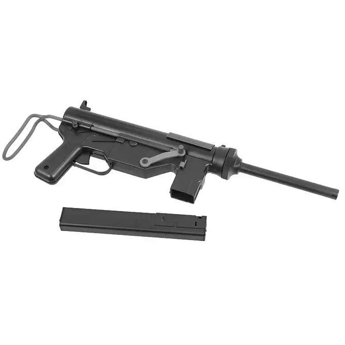 [Zestaw] Replika pistoletu maszynowego M3 [ICS] + Magazynek na 140 kulki do repliki M3 Grease Gun [ICS]