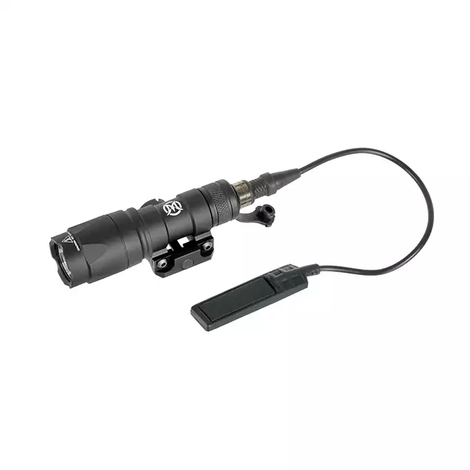 [Zestaw] Taktyczna latarka M300A Mini Scout 280lm LED - black [WADSN] + Włącznik chwilowy do latarki - black [WADSN]