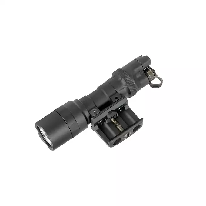 [Zestaw] Taktyczna latarka M322 Scout LED - Black [WADSN] + Włącznik chwilowy do Latarek - Picatinny - Black [WADSN]