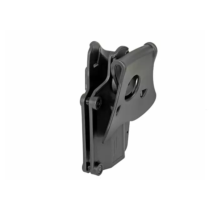 [Zestaw] Kabura Per-Fit do ponad 80 modeli pistoletów - Black [Amomax] + Sztywny pas M z klamrą QD - BLACK [8FIELDS]