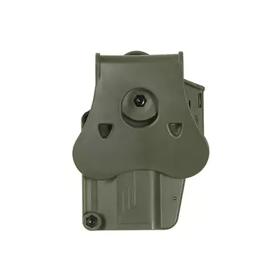 [Zestaw] Kabura Per-Fit do ponad 80 modeli pistoletów - Olive [Amomax] + Sztywny pas XL z klamrą QD - OLIVE [8FIELDS]
