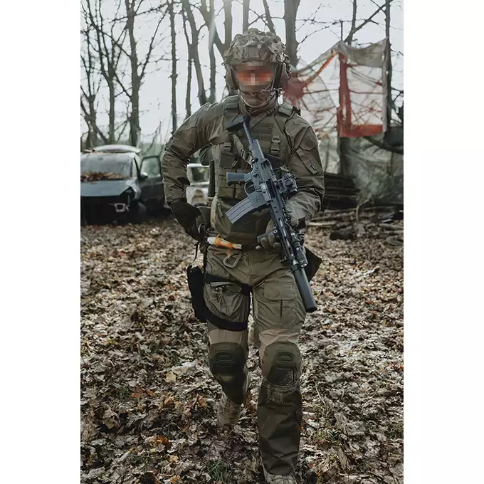 [Zestaw] Mundur wojskowy rozmiar XL - Olive Green [8FIELDS] + Sztywny pas XL z klamrą QD - OLIVE [8FIELDS]