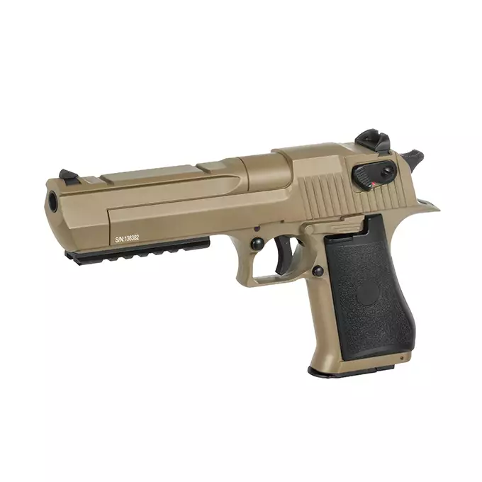 [Zestaw] CM.121S mosfet edition - Tan [CYMA] + Magazynek na 30 kulek do CM.121 [CYMA]