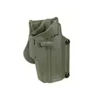 [Zestaw] Kabura Per-Fit do ponad 80 modeli pistoletów - Olive [Amomax] + Sztywny pas L z klamrą QD - OLIVE [8FIELDS]