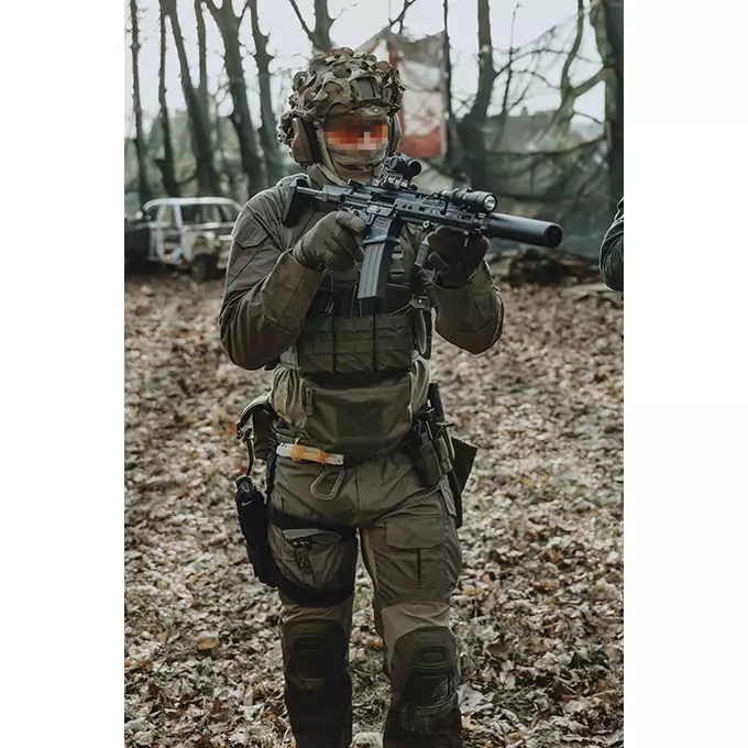[Zestaw] Mundur wojskowy rozmiar XL - Olive Green [8FIELDS] + Sztywny pas XL z klamrą QD - OLIVE [8FIELDS]