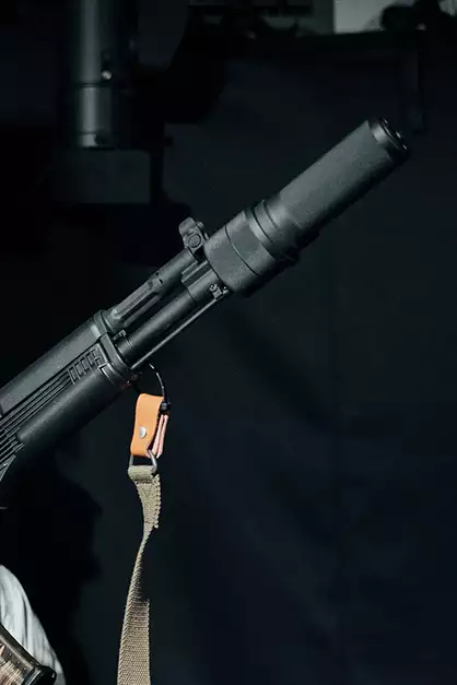 PBS-1 Mini Airsoft Silencer for AK Series - Black [5KU]